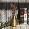 zilveren fles aroma diffuser cadeaet set